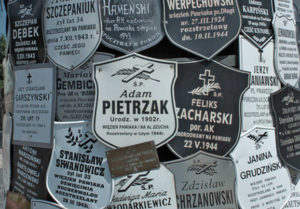 10 Pewiack Prigione nazista di Pewiack. Nomi dei prigionieri polacchi