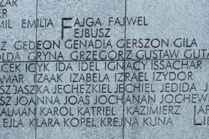 9 Memoriale-Umschlagplatz-Nomi propri degli ebrei